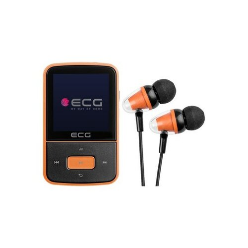 ECG PMP 30 mp3 predvajalnik, 8 GB, oranžna