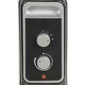 G21 Olejový radiátor Bromo, 9 žeber, 2000 W, černá