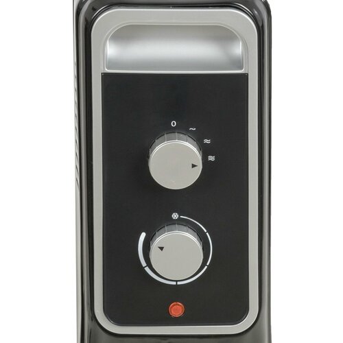 G21 Olejový radiátor Bromo, 9 žeber, 2000 W, černá