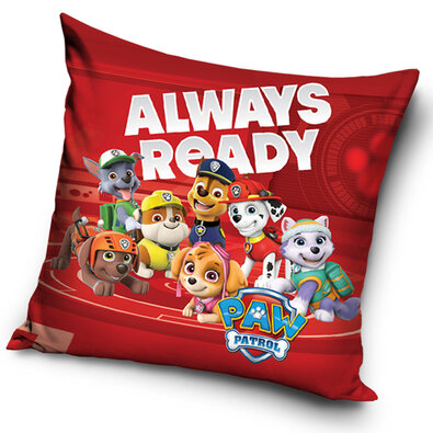 Pillowcase Paw Patrol Always Ready, 40 x 40 cm