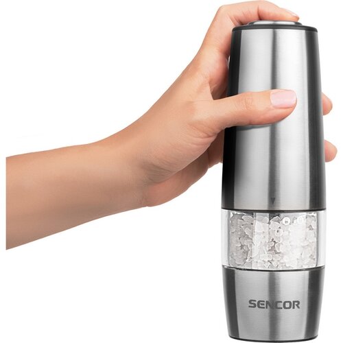 Sencor SGS 3050SS mlýnek elektrický, stříbrná