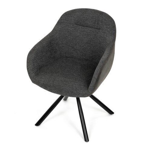 Sada jedálenských stoličiek s vratným mechanizmomDCH-Y1143 GREY2, 2 ks