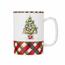 Cană din porțelan Altom ClassicChristmas tree, 380 ml
