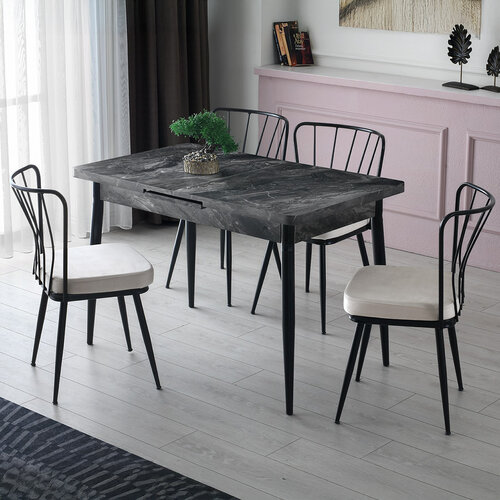 Esstisch Ay Anthracite