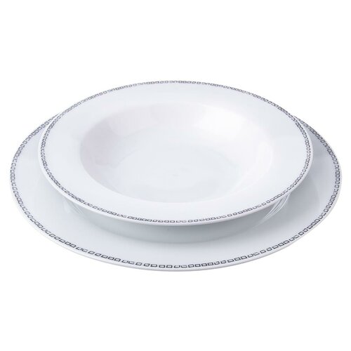 Orion 18-delni jedilni set KVADRATKI