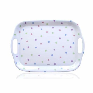 Banquet Таця з ручками меламінова PUNTO, 36 х 25,5 см