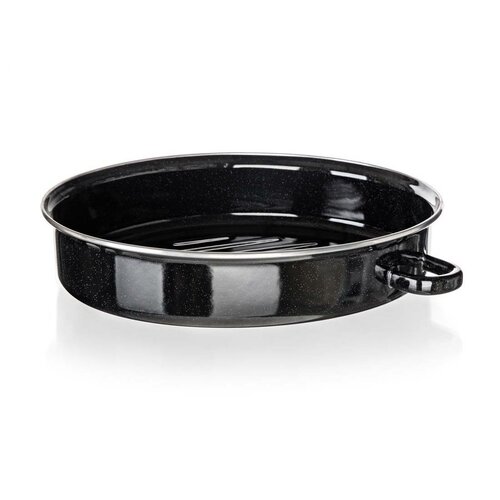Banquet 2-delni ovalni emajlirani pekač CULINARIABlack, 38 cm