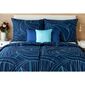 Lenjerie de pat Matějovský Deluxe Bedding Ezio Blue, 140 x 220 cm, 70 x 90 cm