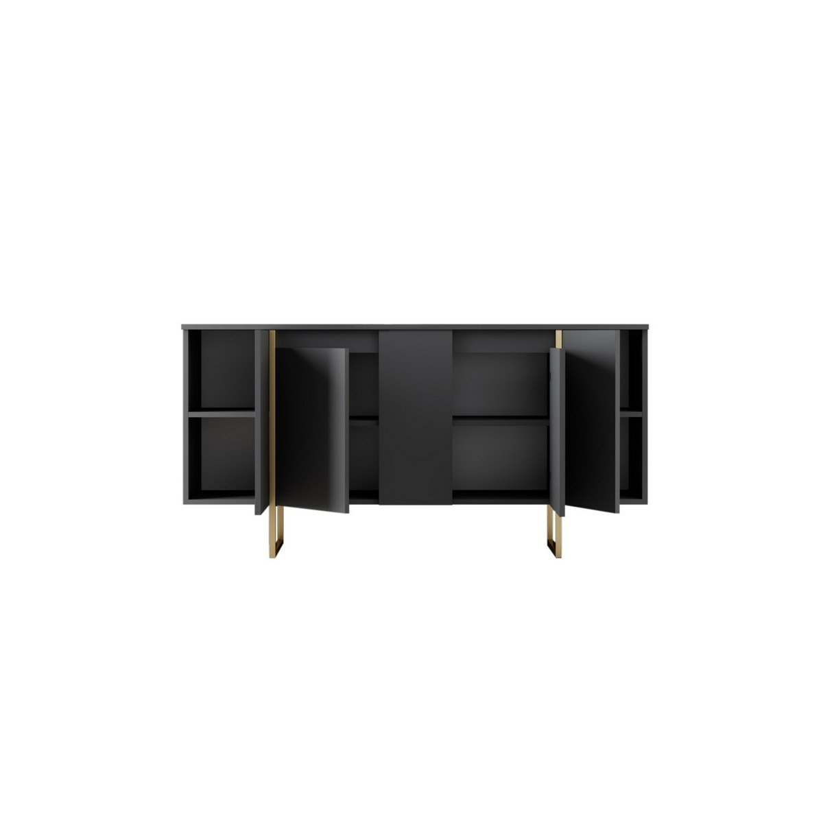 Skrinka Luxe Anthracite and Gold