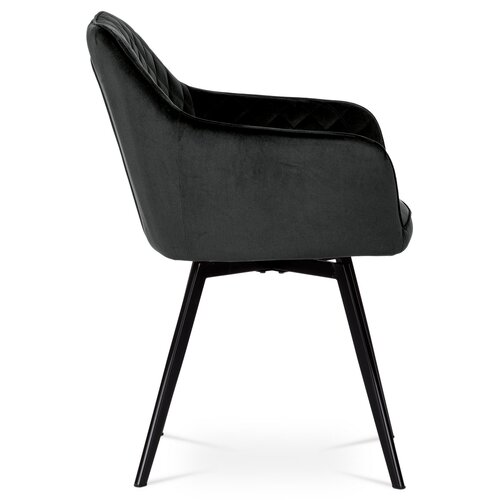 Set de scaune de sufragerie DCH-425 BK4, 2 buc.