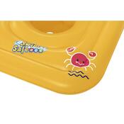 Bestway Nafukovacie baby sedátko s opierkou Step A, 76 cm x 76 cm