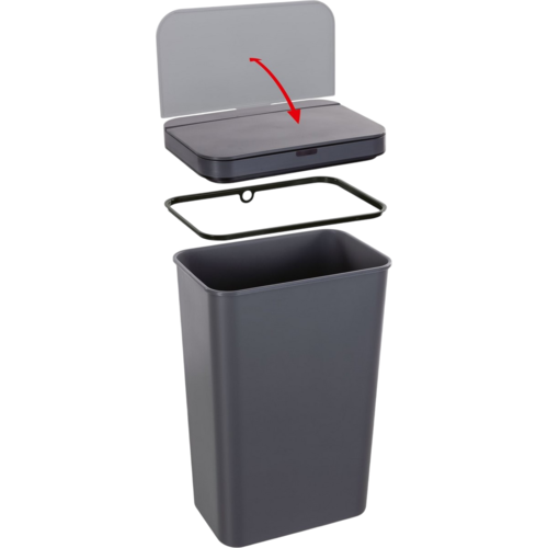 Lamart LT8108 Bezdotykový koš Sensor 50 l, šedá