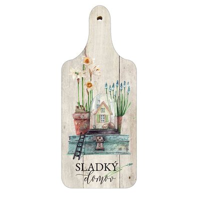 Tablă decorativă din lemn Bohemia Gifts Sweetlife