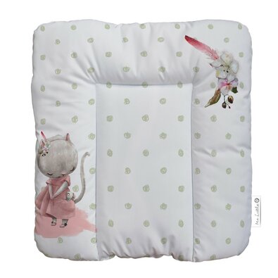 Butter Kings Przewijak miękki nieprzemakalny Forest school little mouse, 75 x 75 cm