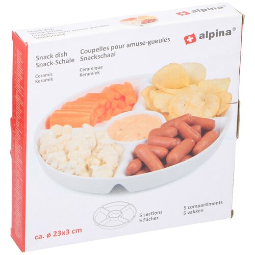 Alpina 15026 servírovacia miska 23 x 3 cm