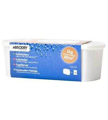 Absorbant de umiditate Everbrand Absodry BigCompact , pentru încăperi de până la 35 m3, 450 g