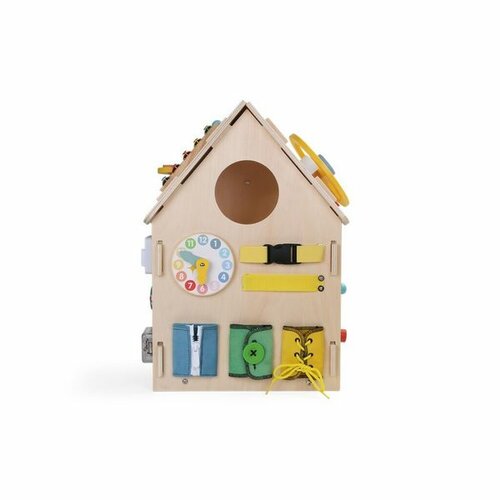 2Kids Toys Activity board Domeček přírodní