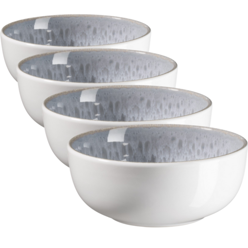 Mäser Schüsselset Lunaria Grey 12 cm, 4 Stück