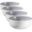 Mäser Zestaw misek Lunaria Grey 12 cm, 4 szt.