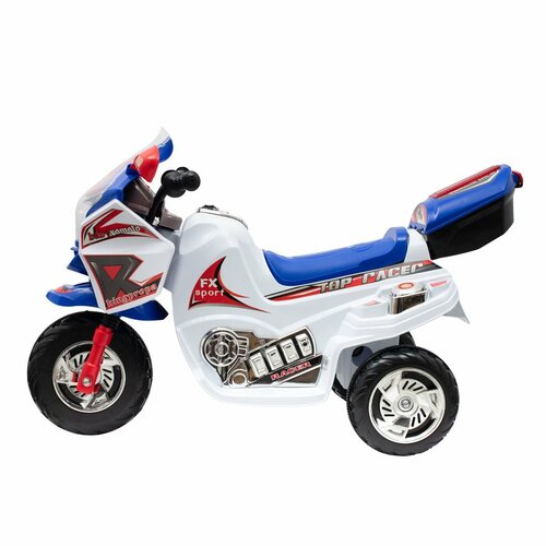 Motocicletă electrică Baby Mix Baby Racer, alb