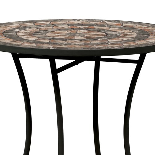 Záhradný stôl s doskou z keramickej mozaiky Wawy,