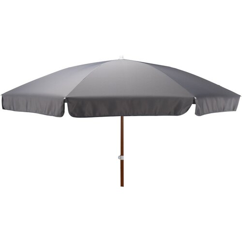 Umbrelă de grădină gri, diam. 220 cm