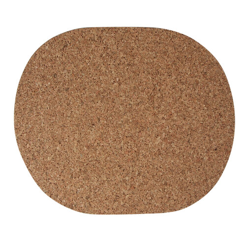 Kork-Topfmatte oval, 22 x 30 cm, 4er-Set