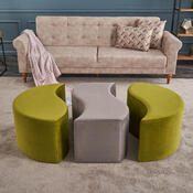 Taburet Alya Puf Green