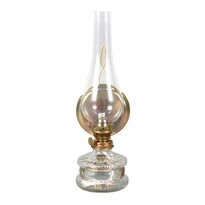 Petróleumzöld patentos lámpa hengerrel, 9 x 30 cm