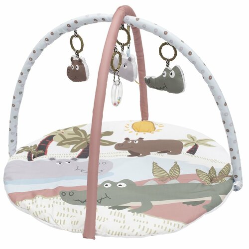 Baby Mix Păturică de joacă Sahara Animals, 90 x 60cm
