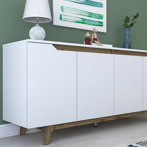 Good White and Walnut szekrény