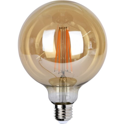 LED Žárovka s uhlíkovým vláknem E27, 17 cm