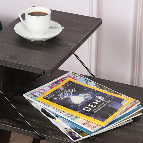 Nachttisch Cross Dark Brown