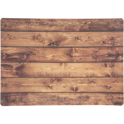 Suporturi farfurii Orion UH 43 x 30 cm lemn închis , set de 6 buc.