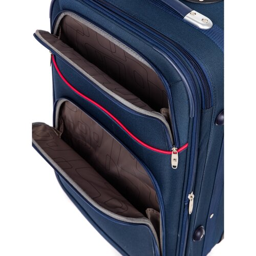 Pretty UP Travel Textilkoffer TEX24 M, blaublau  ,