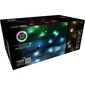 RGB karácsonyi LED-lánc távirányítóval 198 LED, színes, 19,8 m