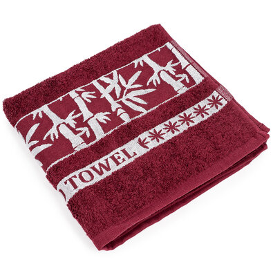 Bamboo Burgundy brisa, 50 x 90 cm