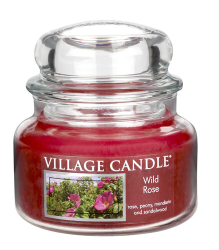 Village Candle Vonná sviečka Divoká ruža - Wild Rose, 269 g