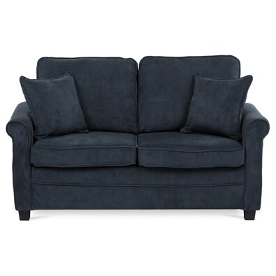 Dwuosobowa sofa ASB-4170 BLUE2, manżester,niebieska