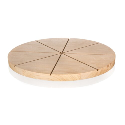 Banquet Deska do krojenia drewniana na pizzę Brilante 32 x 1,5 cm