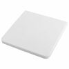 SAPHO AB125-0101 Abeline rockstone polc 12,5 cm, fehér matt