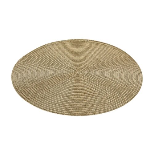 Altom Strojenje Straw zlato, premer 38 cm, komplet4 kosov