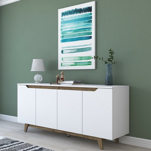 Szafka Good White and Walnut