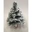 Choinka zaśnieżona w jucie Tiga, 30 cm