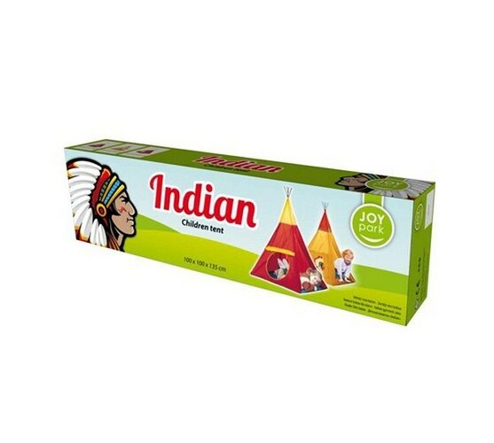 Dětský stan, Indian I, červená, 100 x 100 x 135 cm