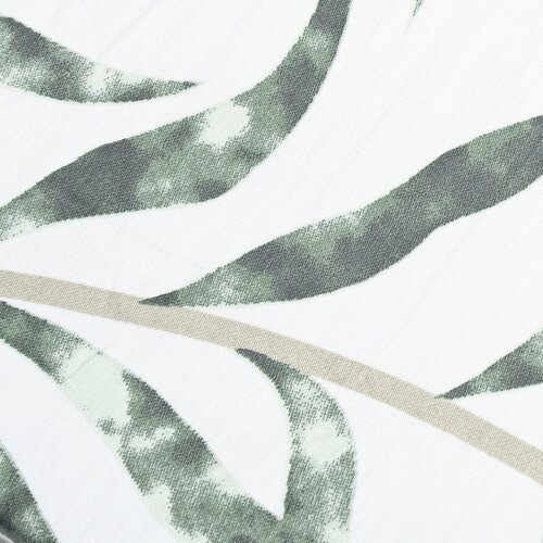 Matex Satin-Bettwäsche Tropisches Blattwerk, 140 x 200 cm, 70 x 90 cm
