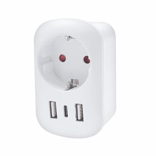 Solight PA03USA Cestovný adaptér USA USB A+C pre použitie v Spojených štátoch, typ B