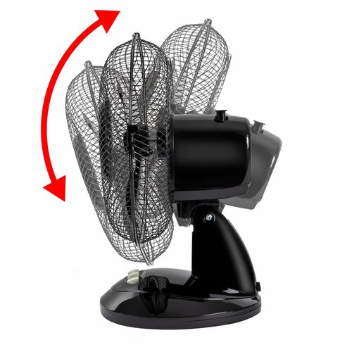 Clatronic VL 3601 asztali ventilátor, 23 cm,fekete