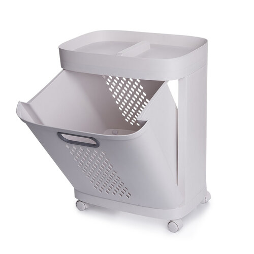 4Home HANDY univerzális tároló kosarak kerekeken, 2 emeletes