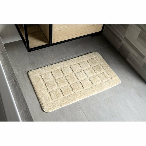 RIDDER 1712311 Delhi covor de baie cu antiderapant50 x 80 cm, bej